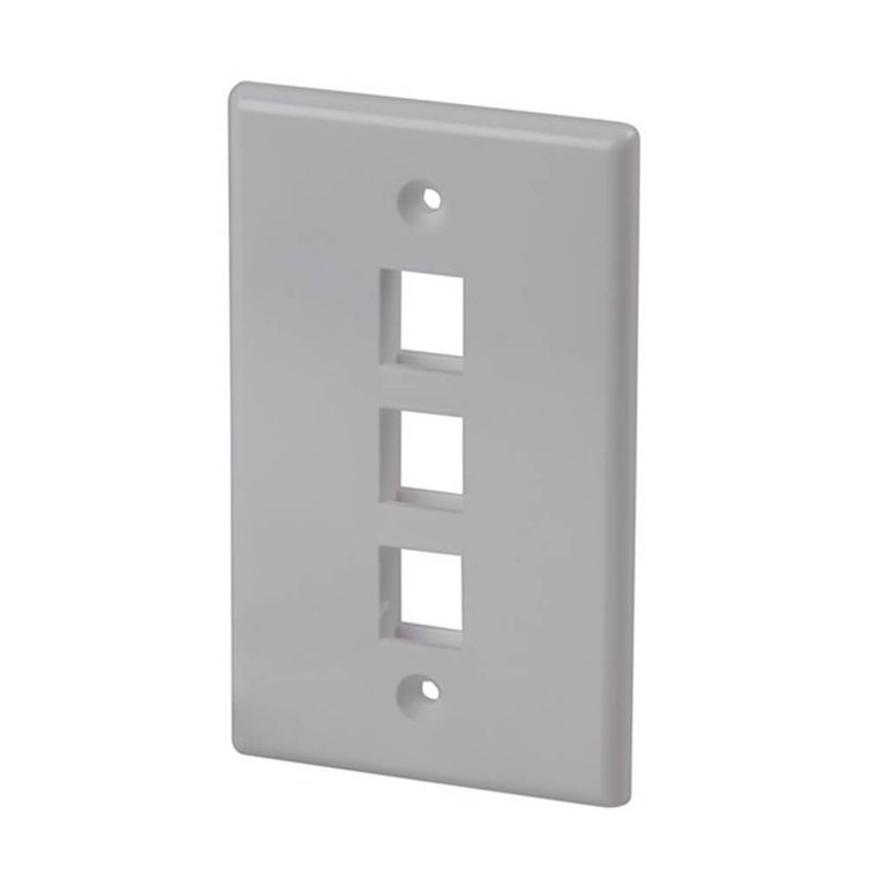  Placa de pared Keystone (blanca)