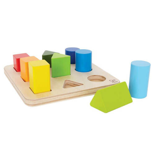 Hape Color and Shape Wooden Block Sorter