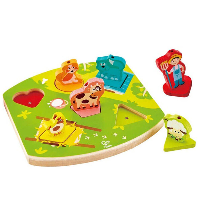 Hape Farmyard Sound Wooden Puzzle