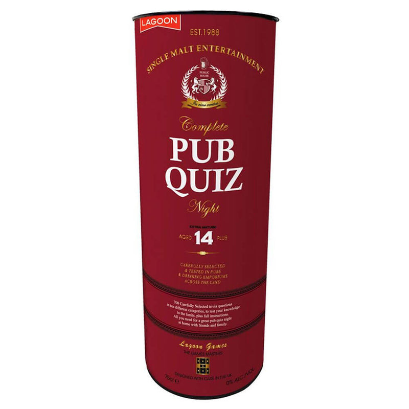 Complete Pub Quiz Night Knowledge Game