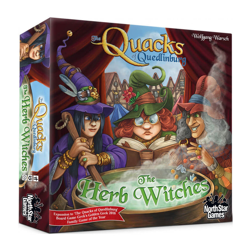 The Quacks of Quedlinburg the Herb Witches Expansion Game