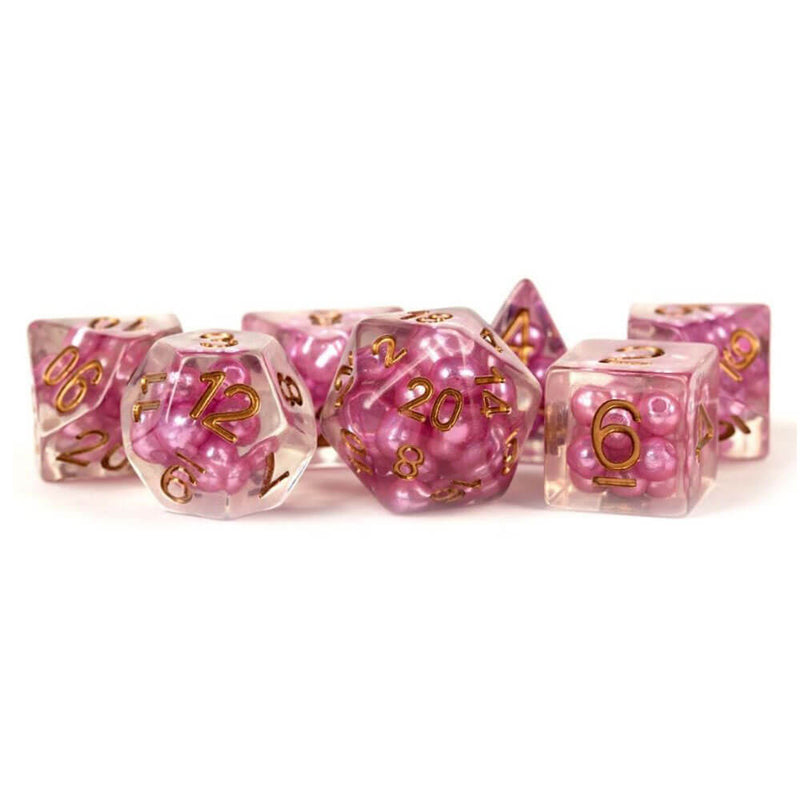 MDG Resin Pearl Poly Dice Set 16mm