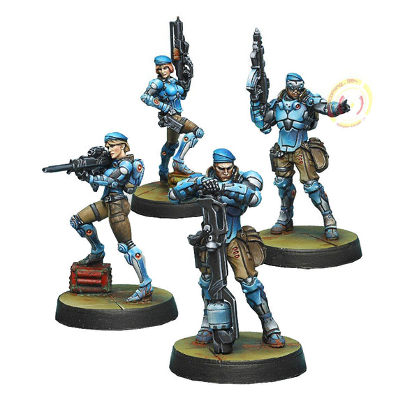 Infinity PanOceania Miniatures Fusiliers