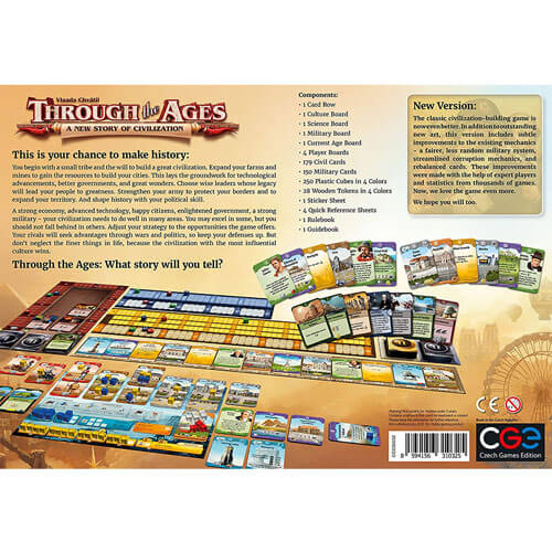 Through The Ages A New Story of Civilization Strategy Game