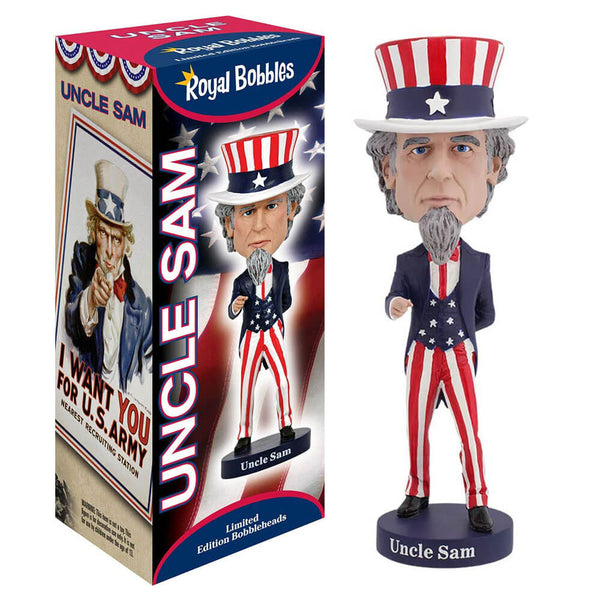 Bobblehead Uncle Sam 8' Figure