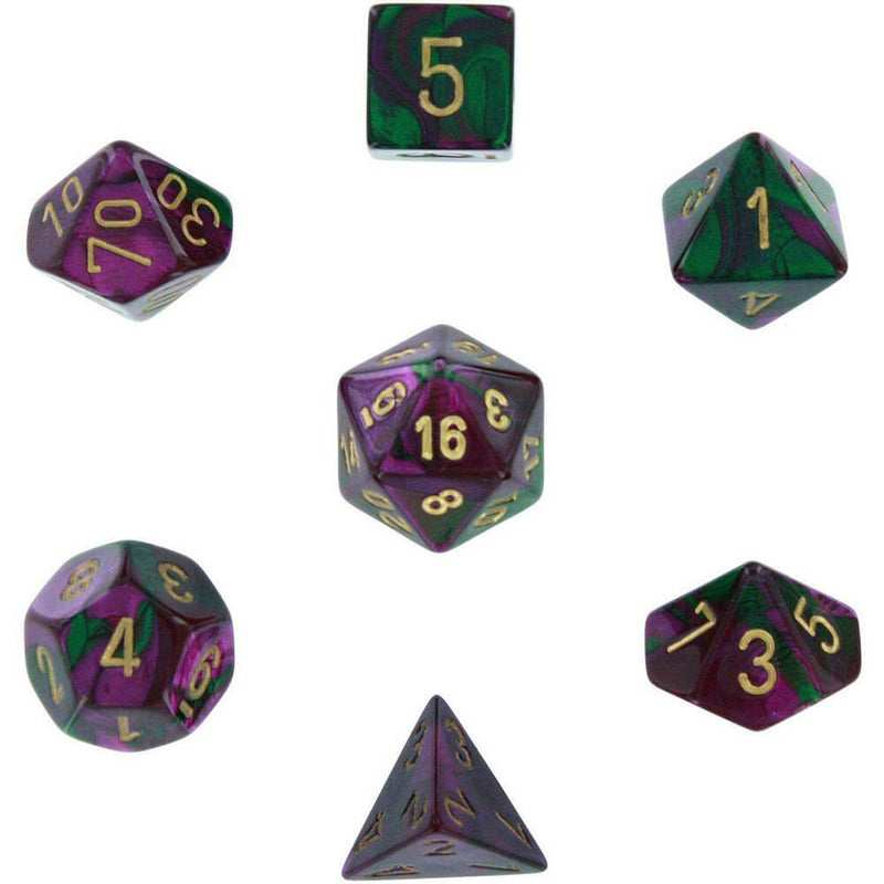  Juego de troqueles D7 Dados Gemini Poly (7 dados)