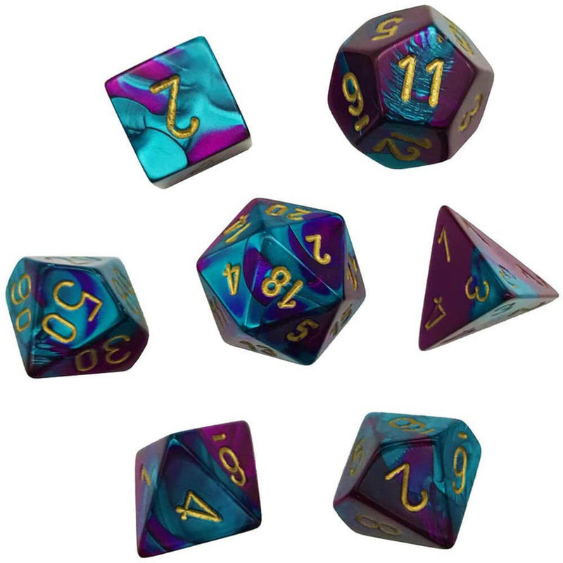  Juego de troqueles D7 Dados Gemini Poly (7 dados)