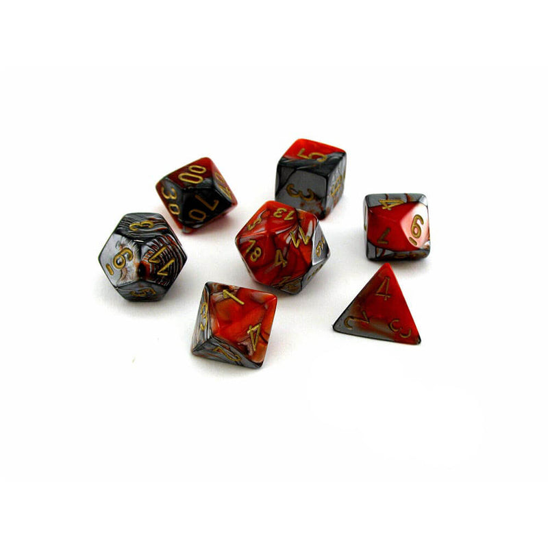  Juego de troqueles D7 Dados Gemini Poly (7 dados)