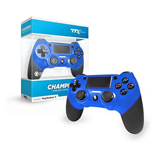 PS4 TTX Tech Champion Wireless Controller (Blue)