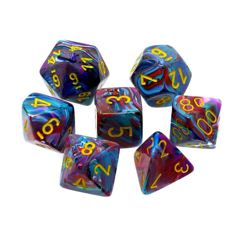 D7 Die Set Dice Festive Polyhedral (7 Dice)