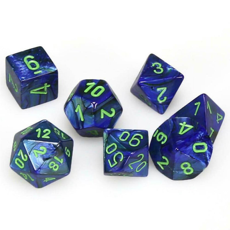 D7 Die Set Dice Lustrous Poly (7 Dice)