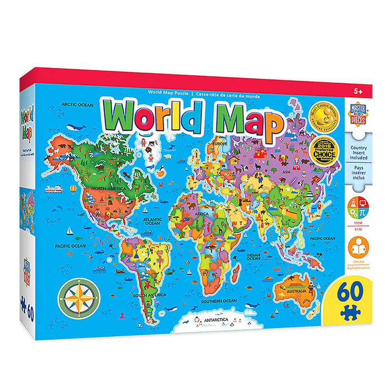  Puzzle Educativo MP (60 uds)