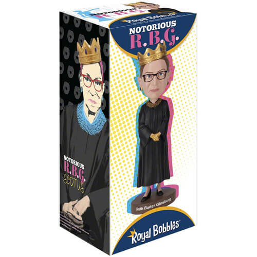 Bobblehead Notorious RBG Crown 8" Figure