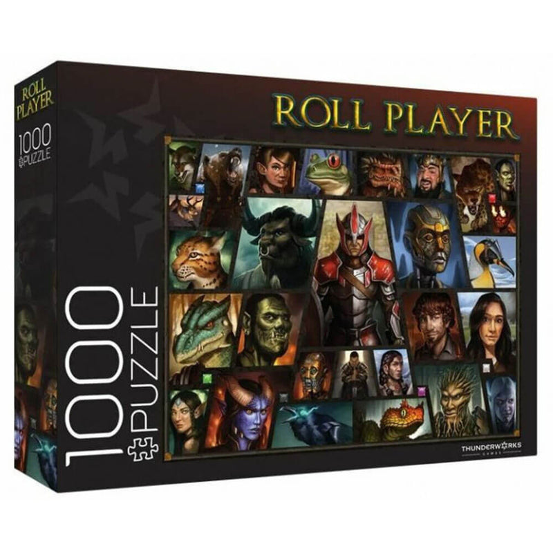  Juego de mesa Roll Player Serie de rompecabezas de 1000 piezas