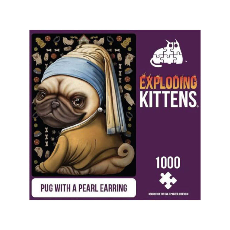  Puzzle Gatitos Explosivos 1000pzs