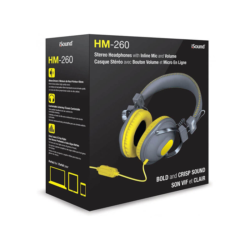  Auriculares con cable iSound HM-260