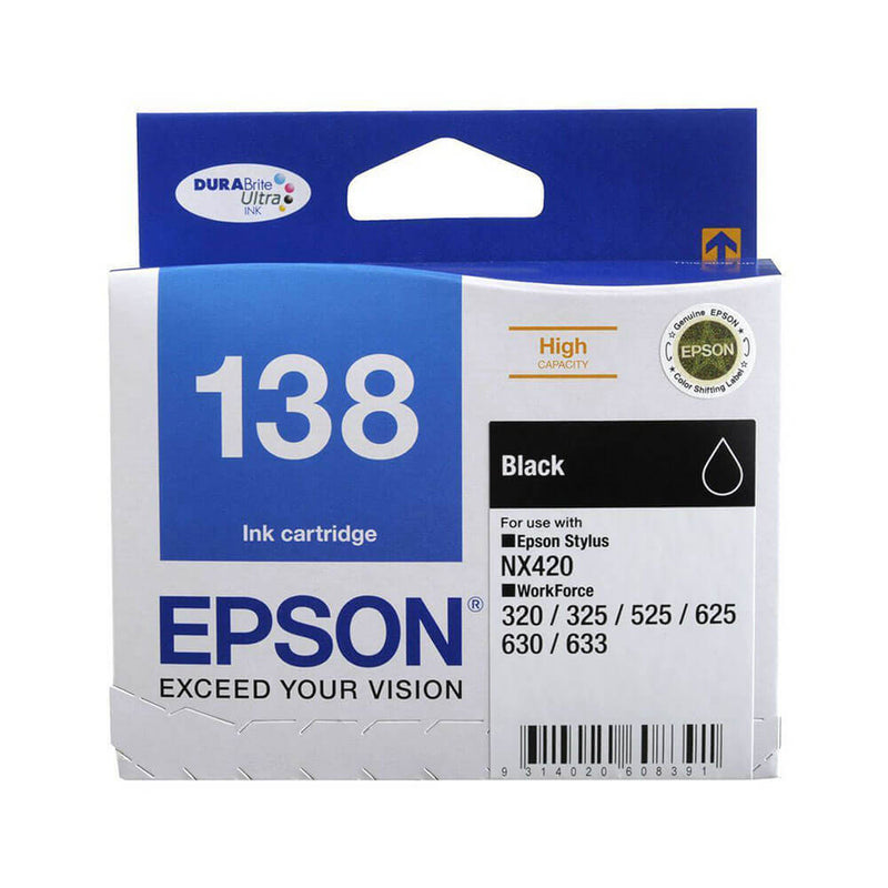  Cartucho de inyección de tinta Epson T138 de alto rendimiento