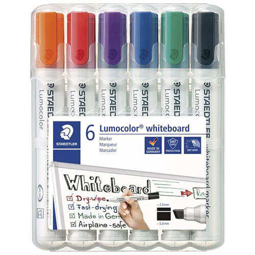 Staedtler Whiteboard Marker Chisel Assorted