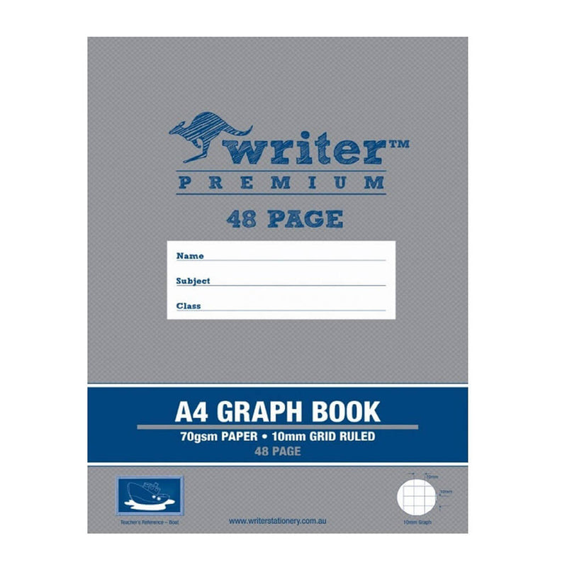 Writer Premium Graph Book (A4)