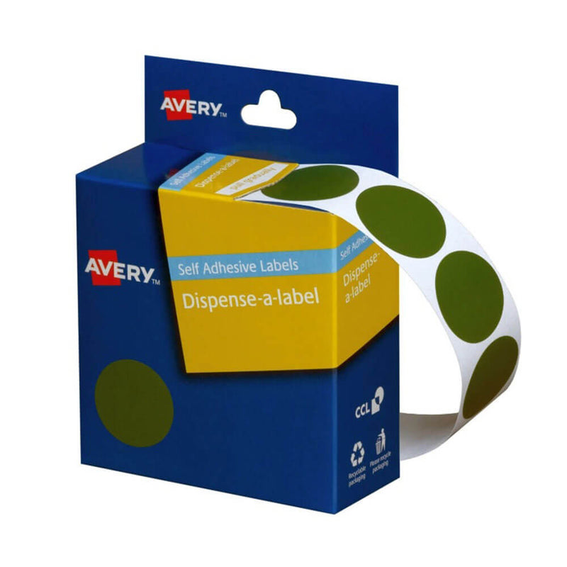 Avery Etiquetas Autoadhesivas de Puntos 24mm (500uds)