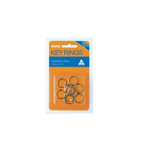 Kevron Key Rings 19mm (10pk)