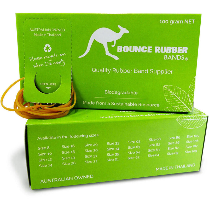 Bounce Rubber Bands 100g (Assorted Size)