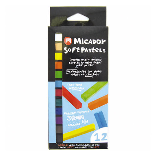 Micador Chalk Pastels (12pk)