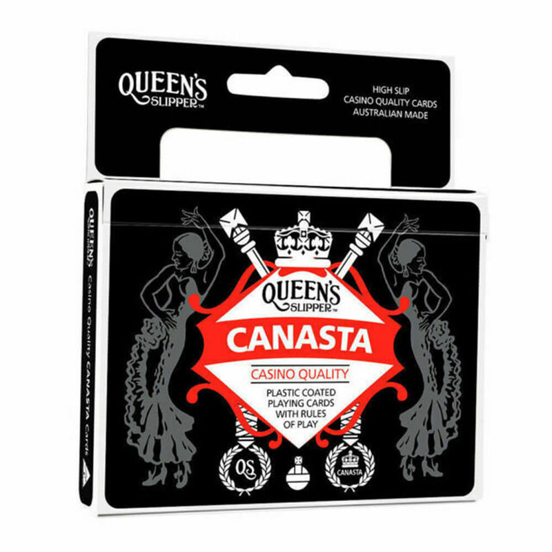 Queens Slipper Canasta Casino Quality Playing Cards