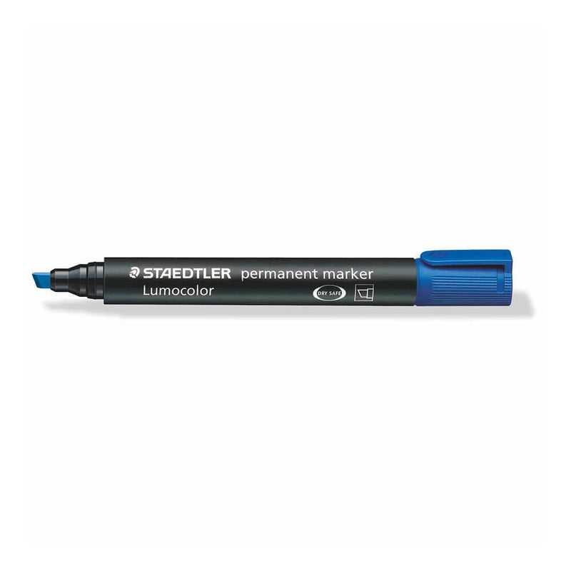  Staedtler Lumocolor Marcador Permanente Punta Cincel 10uds