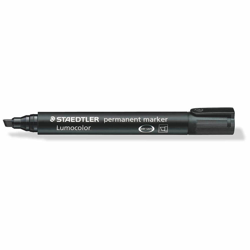  Staedtler Lumocolor Marcador Permanente Punta Cincel 10uds