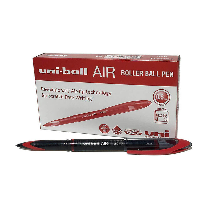  Uni Air Tinta Líquida Micro Rollerball Pen 0.5mm 12uds