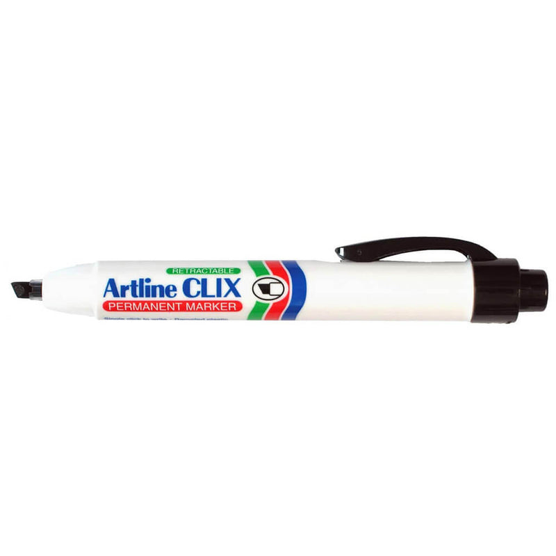  Marcador de punta tipo bala retráctil Artline Clix, paquete de 12