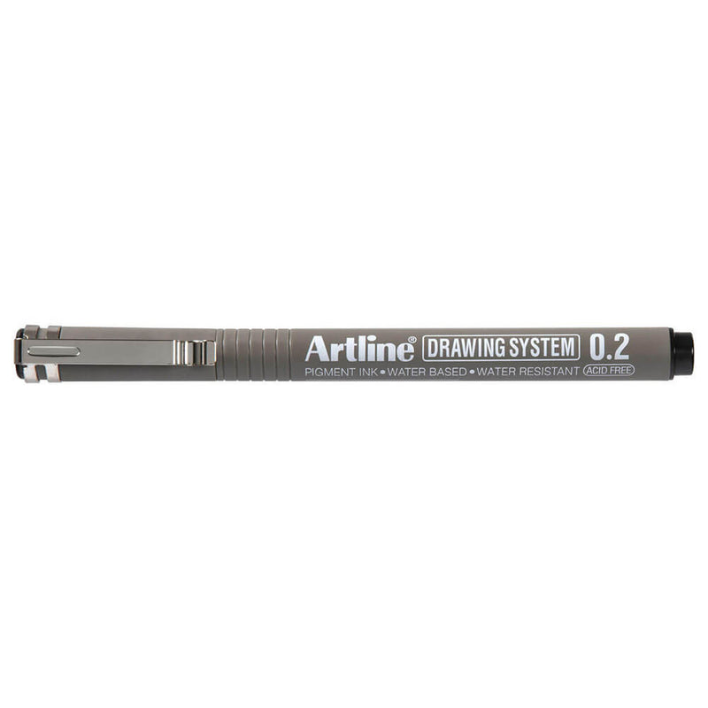  Bolígrafo Artline Drawing System 12uds (Negro)