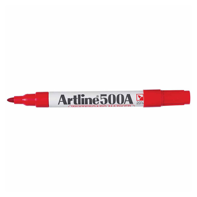  Marcador de punta redonda Artline Whiteboard de 2 mm (caja de 12)