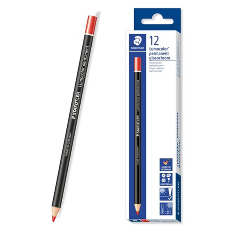  Lápiz Staedtler Glasochrom (Caja de 12)