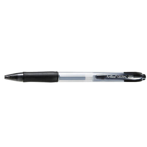 Artline Geltrac Retractable Gel Pen 0.7mm (Box of 12)